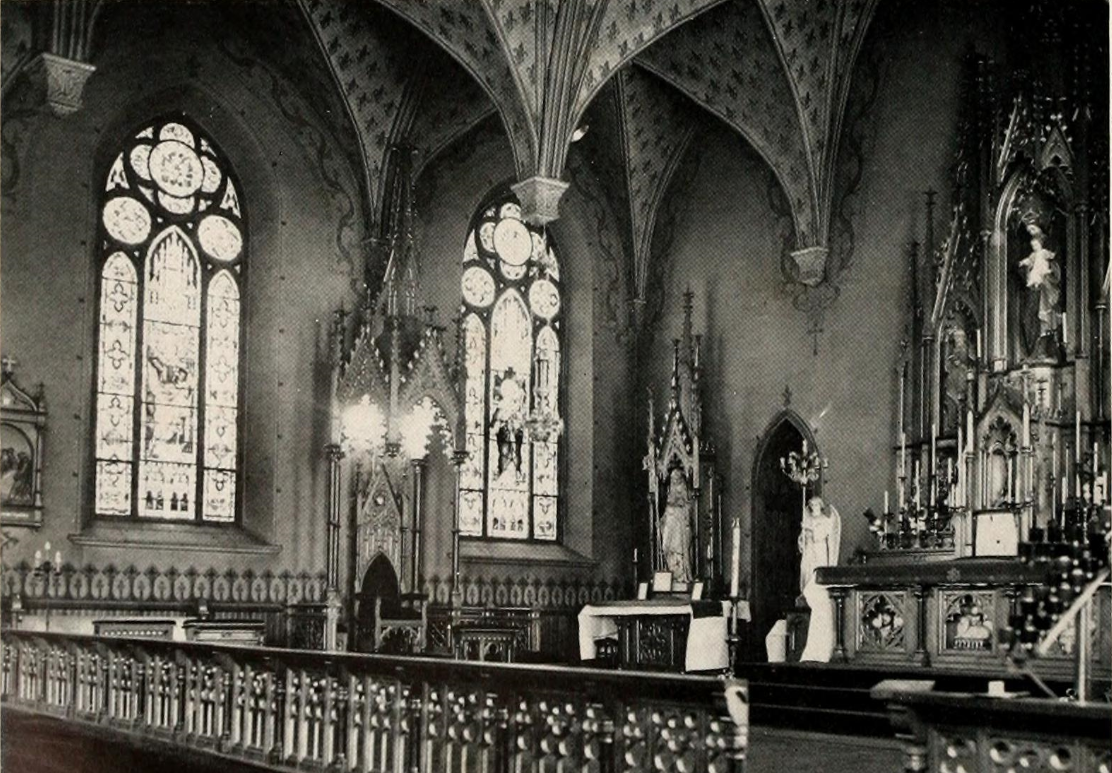 Basilica interior c. 1941