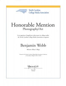 Honorable Mention Benjamin Webb Agora 2015