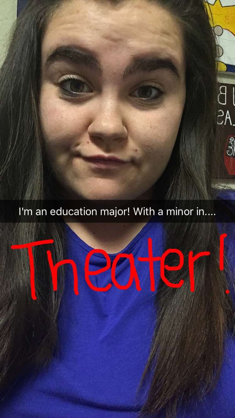 Maddie was our Student Takeover featuring EVERY single cast and crew member she could find from Little Shop of Horrors and gave us a sneak peek backstage! She rocks!