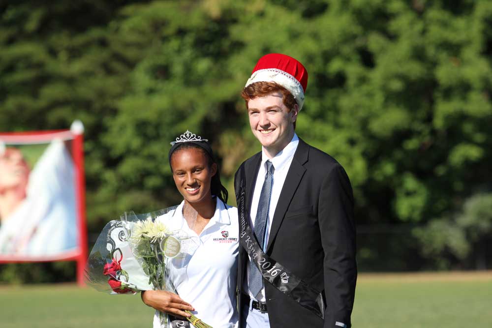 Congratulations to Cierra Skyers and Sean Moriarty our 2016 Homecoming King and Queen!