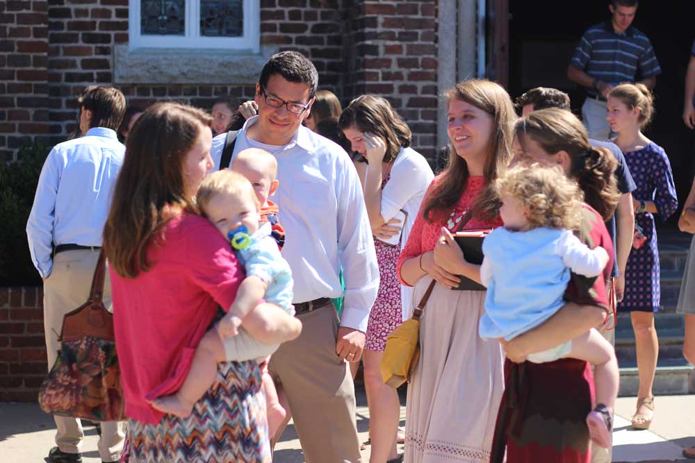 Look at all those future crusaders!