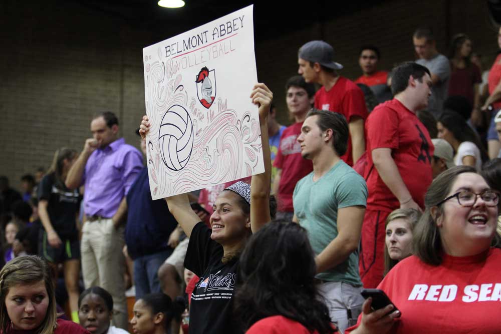 What a fan! #RaiseTheRed