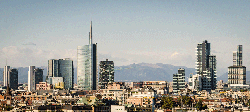 Milan, Italy Skyline