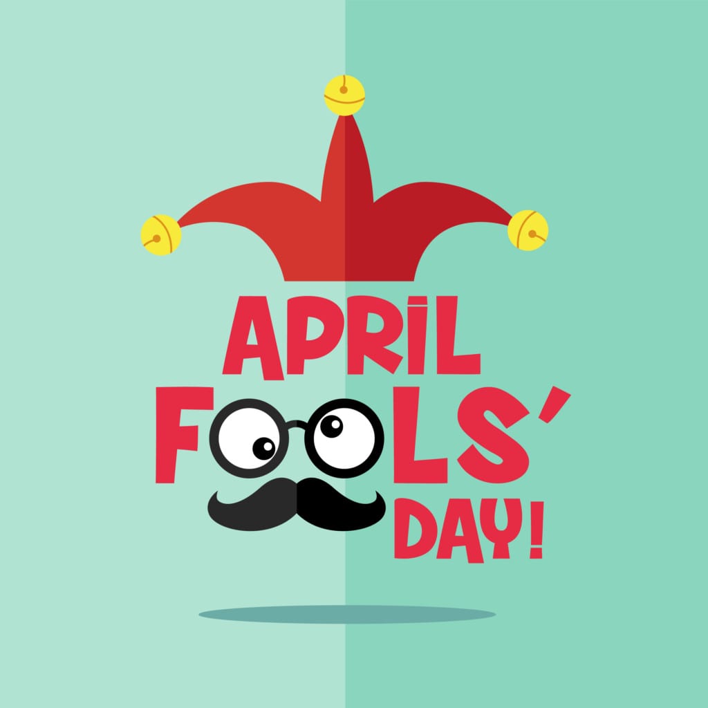 April fool's day, Typography, Colorful, flat design